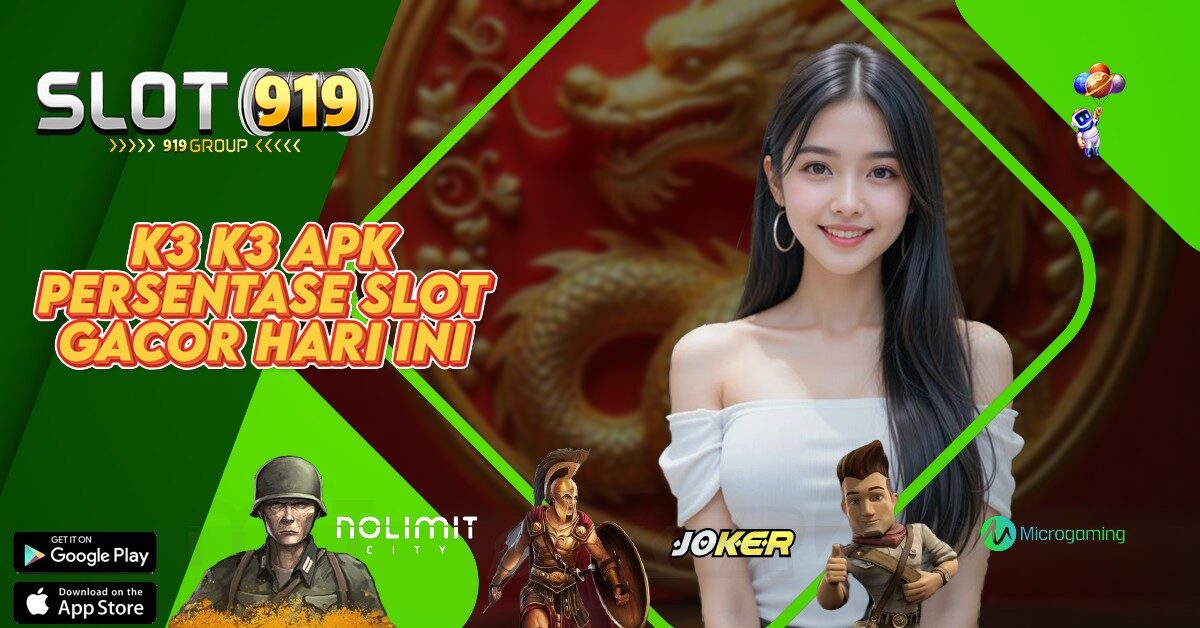 K3K3 SLOT GACOR DEPO 20 BONUS 20